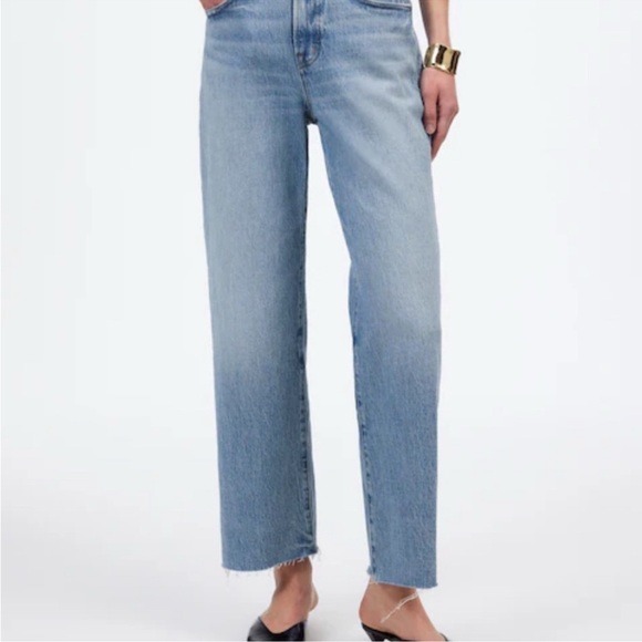 Madewell The Perfect Vintage Wide-Leg Crop Jeans - Picture 2 of 6
